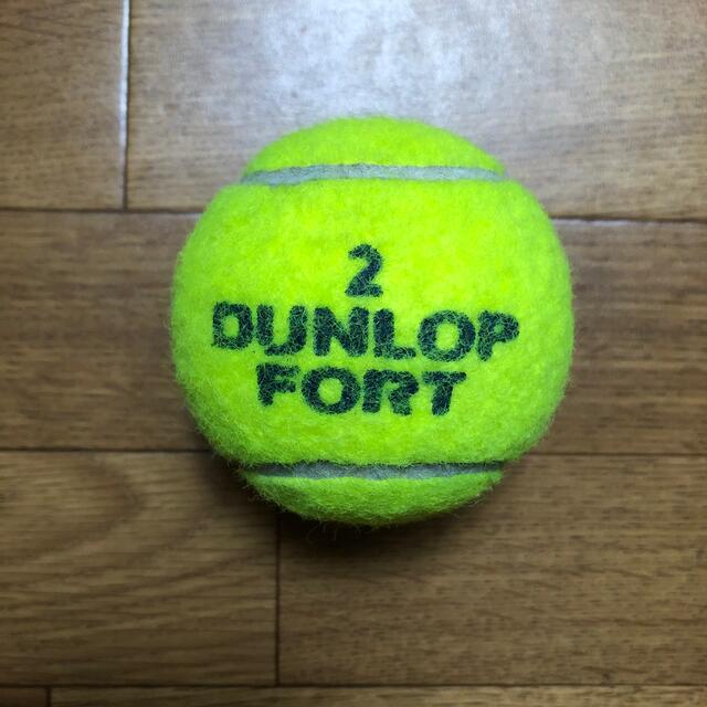 DUNLOP(ダンロップ)のダンロップテニスボール　1個    送料無料 スポーツ/アウトドアのテニス(ボール)の商品写真