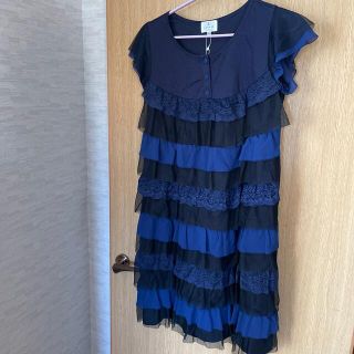 ランバンオンブルー(LANVIN en Bleu)のランバンオンブルー　ワンピース(ひざ丈ワンピース)