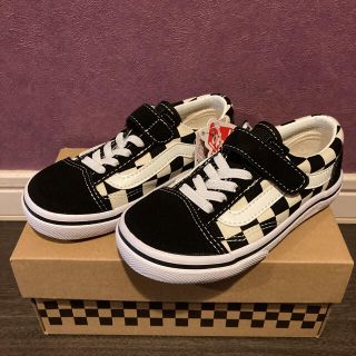 ヴァンズ(VANS)のVANS OLD SKOOL チェッカー 17cm(スニーカー)