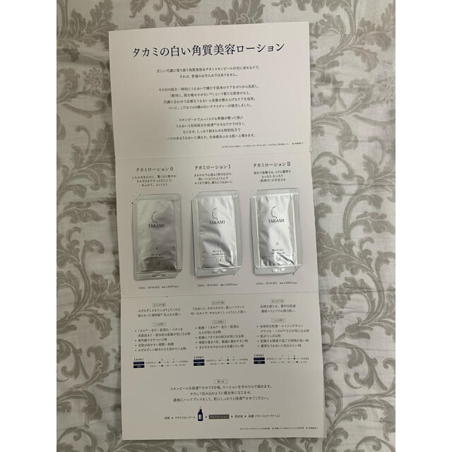 TAKAMI(タカミ)の未使用　タカミローション♡化粧水サンプルセット コスメ/美容のキット/セット(サンプル/トライアルキット)の商品写真