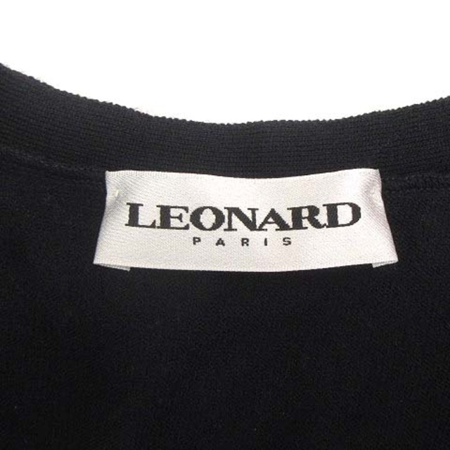 LEONARD(レオナール)のレオナール LEONARD カーディガン ノースリーブ ベスト ウール ニット  レディースのトップス(カーディガン)の商品写真