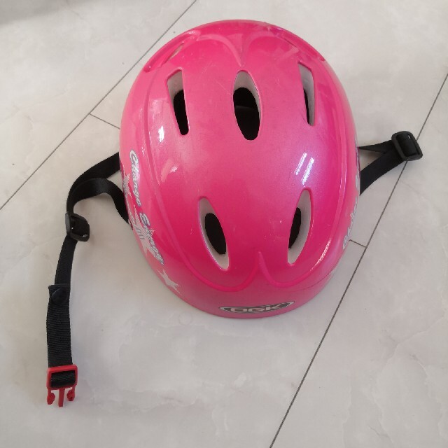 子供用　ヘルメット　ピンク