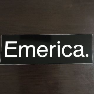 エメリカ(Emerica)の(縦6cm横23.5cm) Emerica ステッカー　ラスト１枚(その他)