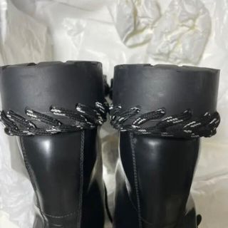 Balenciaga - BALENCIAGA コンバットブーツ マットスムースカーフ