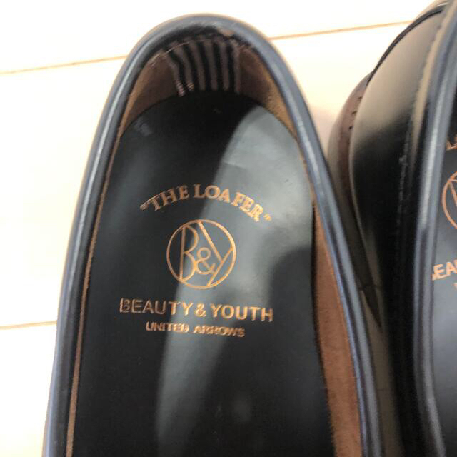 BEAUTY&YOUTH UNITED ARROWS(ビューティアンドユースユナイテッドアローズ)の【美品】Beauty&Youth ローファー 26.0cm US8D メンズの靴/シューズ(スリッポン/モカシン)の商品写真