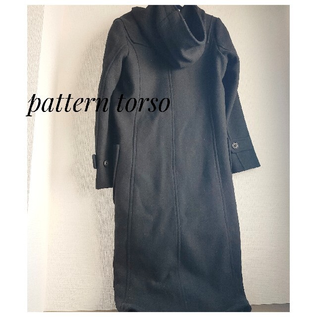 【pattern torso】パターントルソー ロングダッフルコート レディースのジャケット/アウター(ロングコート)の商品写真