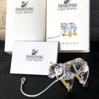 スワロフスキー(SWAROVSKI)のスワロフスキー 置物 ベア クマ(置物)