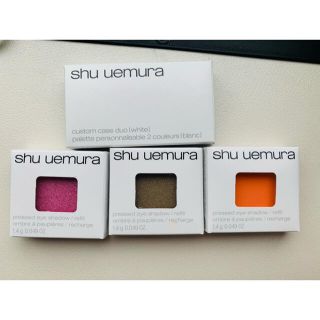 シュウウエムラ(shu uemura)のシュウウエムラ　プレストアイシャドウ　3色＋ケースセット(アイシャドウ)