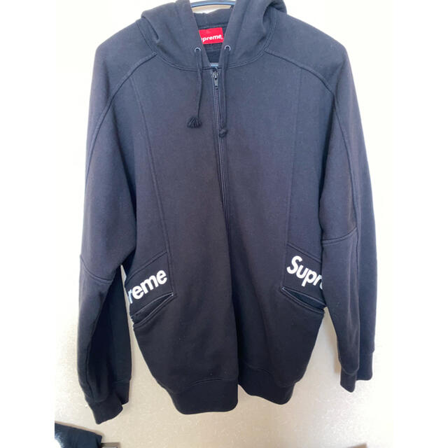 Supreme Color Blocked Zip Up Hooded サイズS