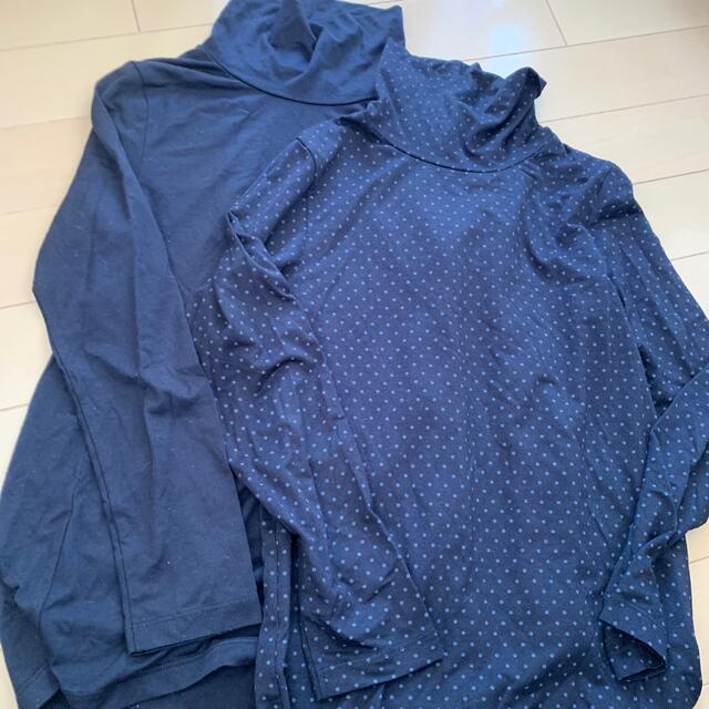 UNIQLO(ユニクロ)のUNIQLO ヒートテック130   2枚セット キッズ/ベビー/マタニティのキッズ服女の子用(90cm~)(下着)の商品写真