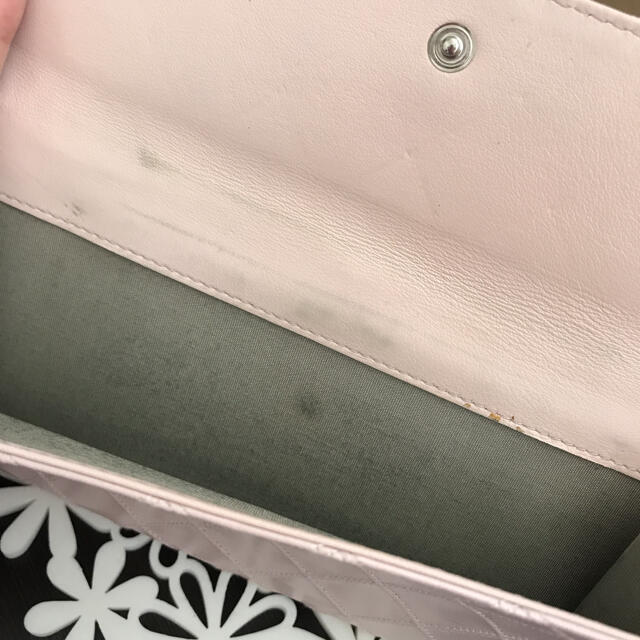 CHANEL シャネル 長財布 マトラッセ ビコローレ ピンク ココマーク CC CHANEL シャネル 長財布 マトラッセ ビコローレ ピンク ココマーク CC