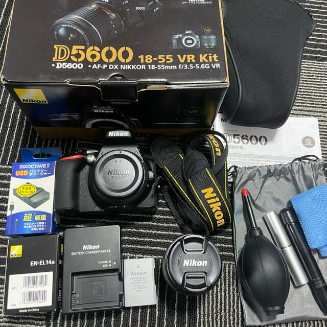 今日の超目玉】 Nikon レンズキット 18-55VR D5600 Nikon - デジタル