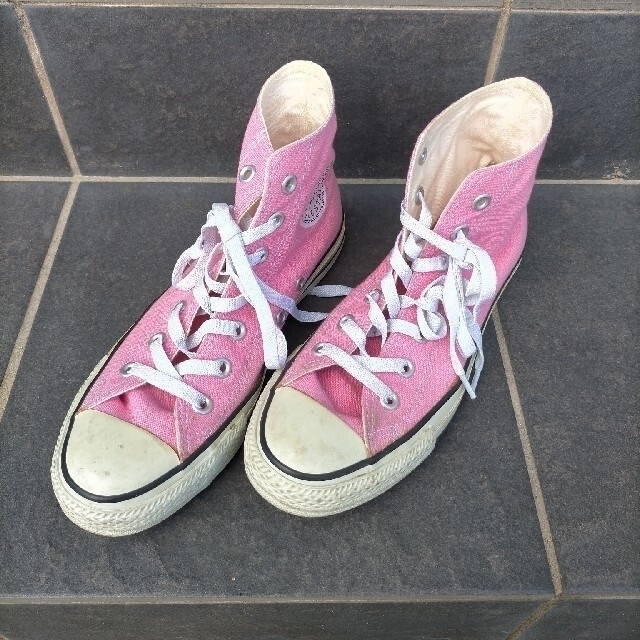 CONVERSE(コンバース)のコンバース　ハイカット　ピンク レディースの靴/シューズ(スニーカー)の商品写真
