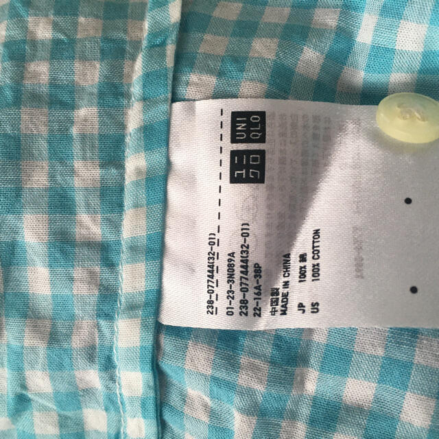 UNIQLO(ユニクロ)のユニクロ　ノースリーブ　ブラウス レディースのトップス(シャツ/ブラウス(半袖/袖なし))の商品写真