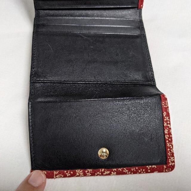 印傳屋(インデンヤ)の印傳屋　三つ折り財布 レディースのファッション小物(財布)の商品写真