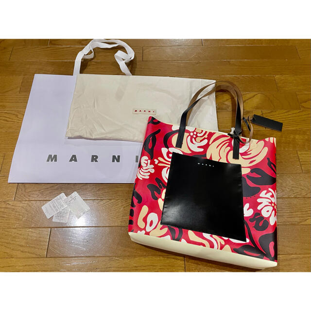 【新品】MARNI マルニ PVCトートバッグトートバッグ