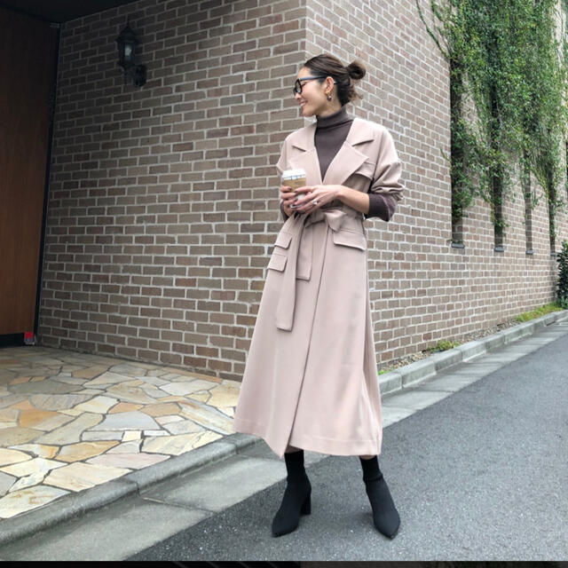 MIELIMIELI INVARIANT♡Flap Work Trench Coat