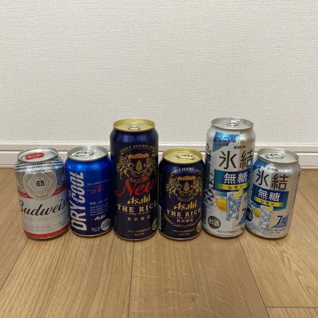 アサヒ(アサヒ)のビール類100本(うちアサヒザリッチ91本)＋おまけ5品　送料無料 食品/飲料/酒の酒(ビール)の商品写真