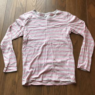 ムジルシリョウヒン(MUJI (無印良品))の無印のボーダーロンT140ユニクロ(Tシャツ/カットソー)