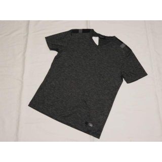 ブラックレーベルクレストブリッジ(BLACK LABEL CRESTBRIDGE)のブラックレーベルクレストブリッジ 半袖V字カットソー M 黒グレー(Tシャツ/カットソー(半袖/袖なし))