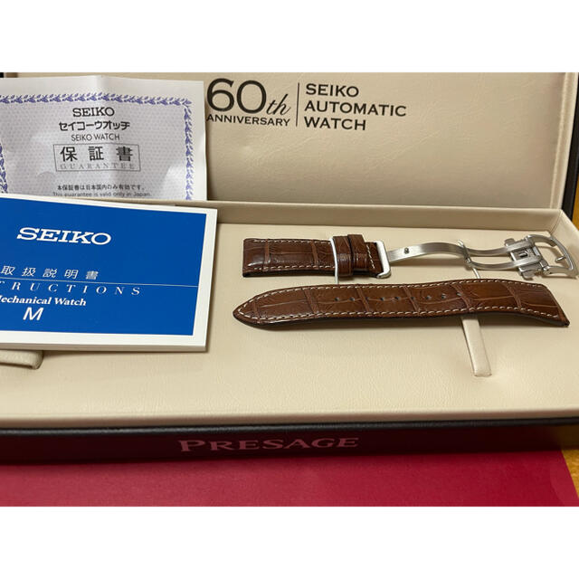 SEIKO(セイコー)のセイコー プレザージュオートマチック誕生60周年限定モデル1,956本の限定 メンズの時計(腕時計(アナログ))の商品写真