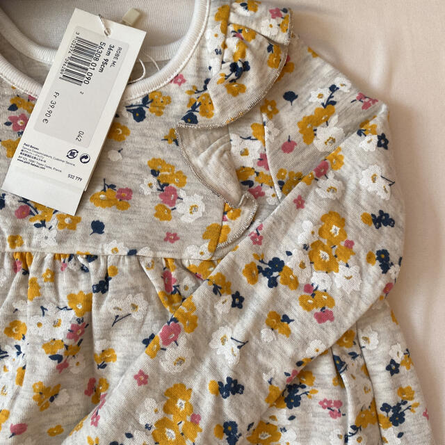 PETIT BATEAU(プチバトー)のご専用　プチバトー  フラワーワンピース　36m キッズ/ベビー/マタニティのキッズ服女の子用(90cm~)(ワンピース)の商品写真