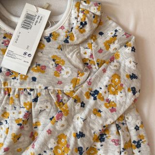 プチバトー(PETIT BATEAU)のご専用　プチバトー  フラワーワンピース　36m(ワンピース)