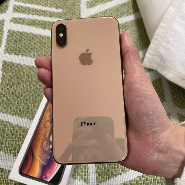 iPhone xs 64Gゴールド 1