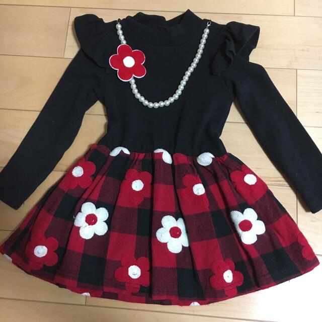 ワンピース　 キッズ/ベビー/マタニティのキッズ服女の子用(90cm~)(ワンピース)の商品写真