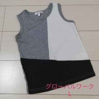 グローバルワーク(GLOBAL WORK)のGLOBAL WORK　タンクトップ　L(Tシャツ/カットソー)