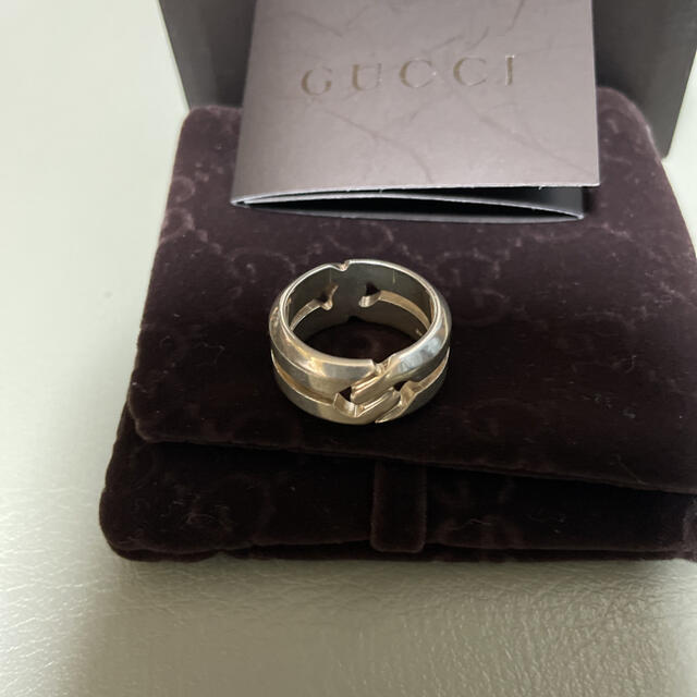 Gucci(グッチ)のグッチ　シルバーリング メンズのアクセサリー(リング(指輪))の商品写真