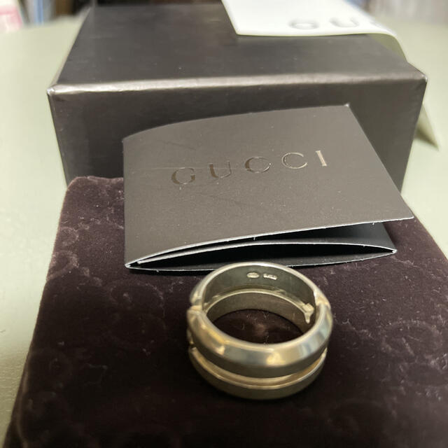 Gucci(グッチ)のグッチ　シルバーリング メンズのアクセサリー(リング(指輪))の商品写真