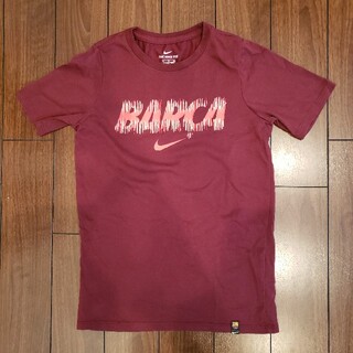 ナイキ(NIKE)のFCバルセロナ　ドライフィットTシャツ　128-137cm  BARSAロゴ入り(Tシャツ/カットソー)