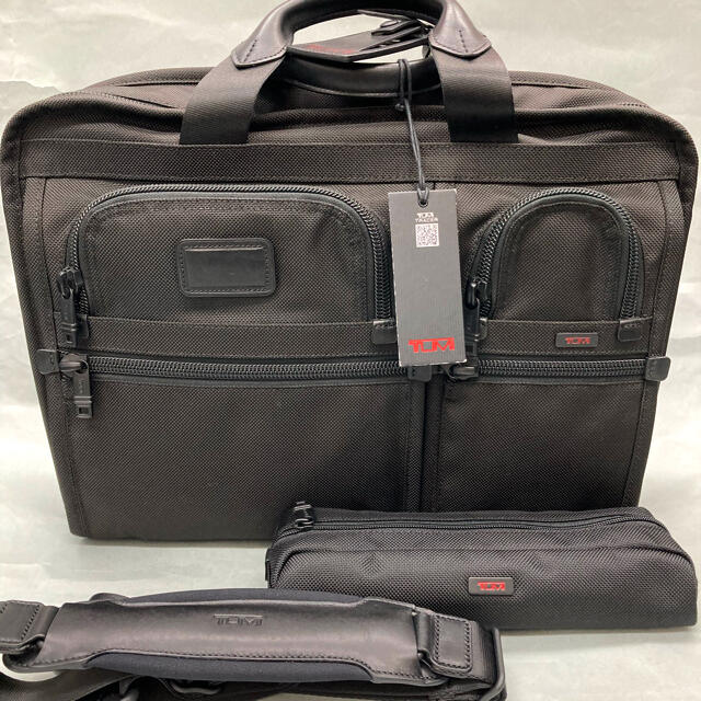 TUMI(トゥミ)の【新品未使用】TUMIコンピュータブリーフケース 26114DH BLACK メンズのバッグ(ビジネスバッグ)の商品写真