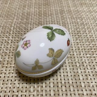 ウェッジウッド(WEDGWOOD)のウェッジウッド　ワイルドストロベリー　EGG 蓋付き小物入(小物入れ)