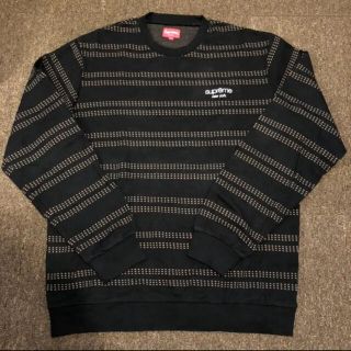 シュプリーム(Supreme)のSupreme Dash Stripe Crewneck(スウェット)