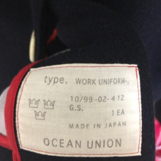 ocean union セーラーカラーメルトンジャケット メンズのジャケット/アウター(ピーコート)の商品写真