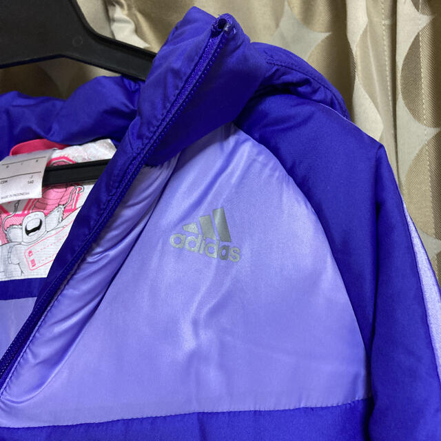 adidas(アディダス)のadidas子供用ジャケット キッズ/ベビー/マタニティのキッズ服女の子用(90cm~)(ジャケット/上着)の商品写真