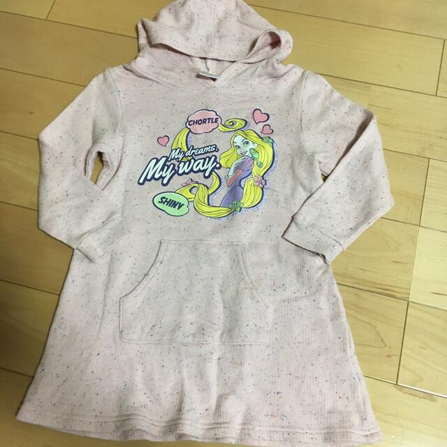 ワンピース　ラプンツェル　ディズニー キッズ/ベビー/マタニティのキッズ服女の子用(90cm~)(ワンピース)の商品写真