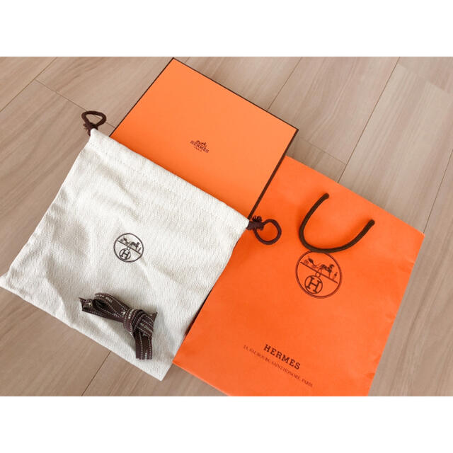 ④エルメス　HERMES  保存袋・箱　セット