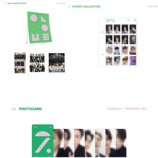 BTS Memories of 2020【DVD】V テヒョン 抜けなし