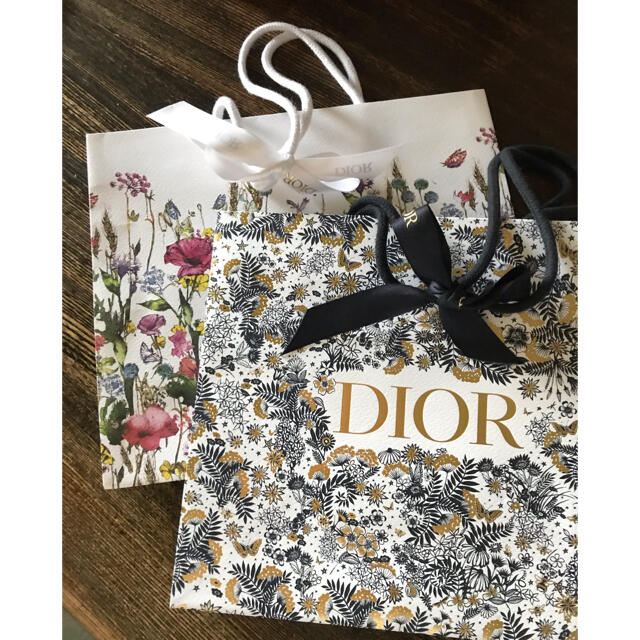 Christian Dior(クリスチャンディオール)のディオールショッパー3枚 レディースのバッグ(ショップ袋)の商品写真