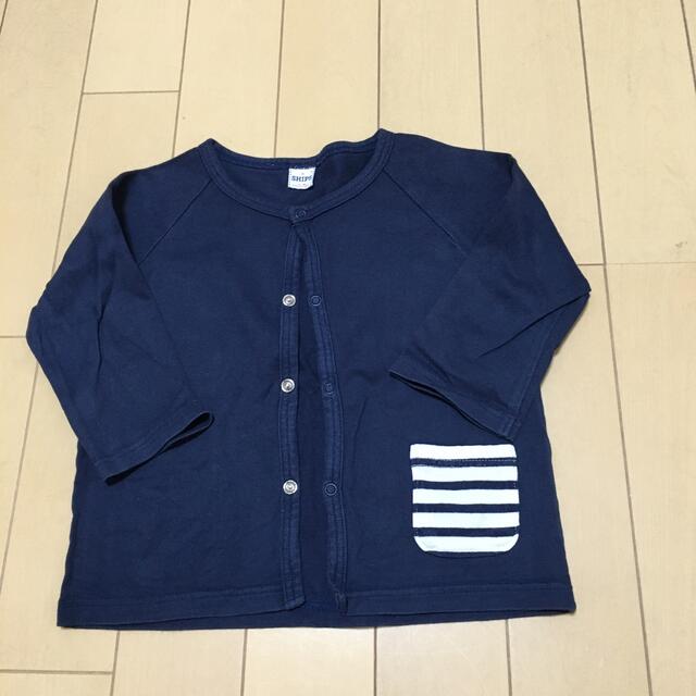 SHIPS KIDS(シップスキッズ)の子供服　SHIPS カーディガン キッズ/ベビー/マタニティのベビー服(~85cm)(カーディガン/ボレロ)の商品写真