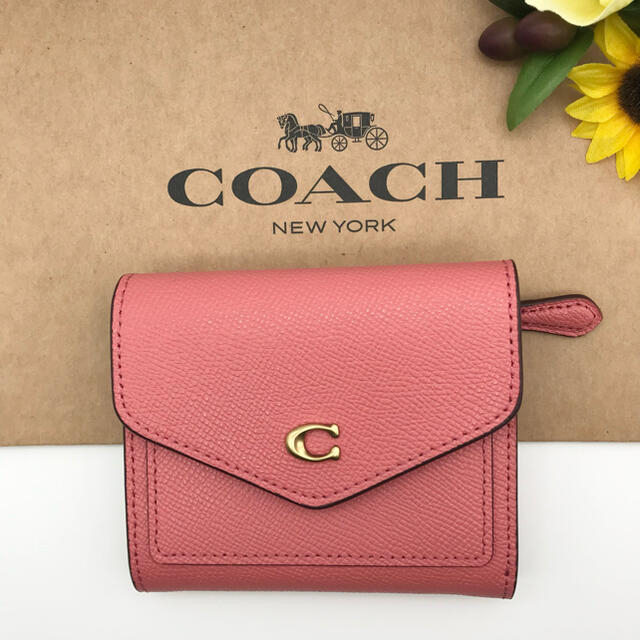 COACH ☆大人気☆ ウィン スモール ウォレット キャンディーピンク 新品-