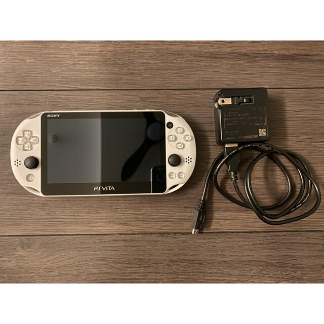 本体【美品】PlayStation Vita (ホワイト)&充電器