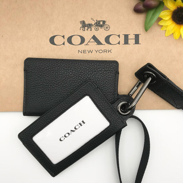 ⭐️COACH⭐️ コーチ ネックストラップマルチカードケース IDランヤード 名札