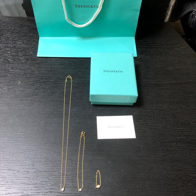 Tiffany & Co.(ティファニー)の大特価❤️ティファニー  バイザヤード　イエローゴールド　3点セット❤️ レディースのアクセサリー(ネックレス)の商品写真