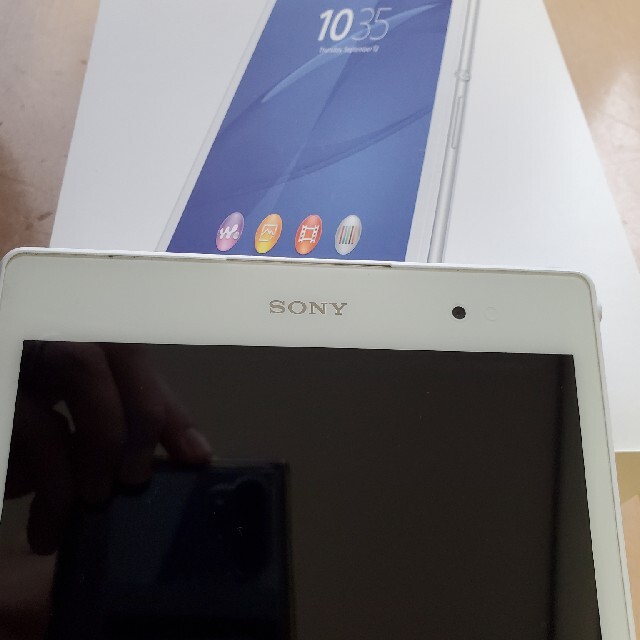 SONY(ソニー)のソニーXPERIA Z3 tablet compact simフリー スマホ/家電/カメラのPC/タブレット(タブレット)の商品写真