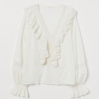 エイチアンドエム(H&M)のH&M ブラウス(シャツ/ブラウス(長袖/七分))