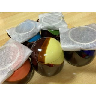 新品未使用　茶碗蒸し　食器　スプーン　お盆　5セット(食器)